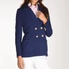 blazer doppiopetto blu