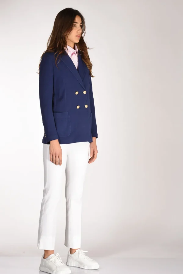 blazer doppiopetto blu