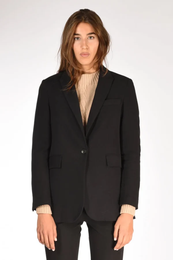blazer felpa nero