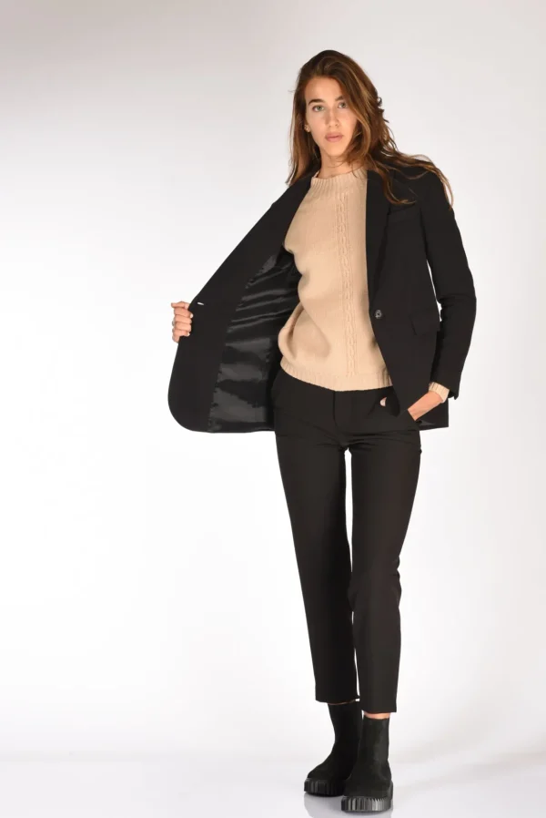 blazer felpa nero