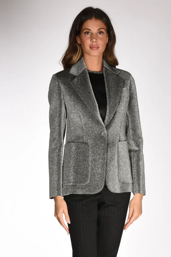 blazer flora grigio
