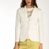 blazer monopetto bianco latte