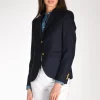 blazer monopetto blu