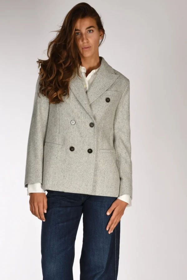 blazer terrie grigio/nero