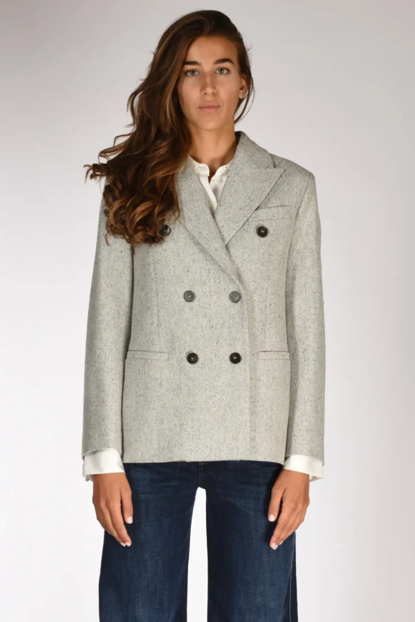 blazer terrie grigio/nero