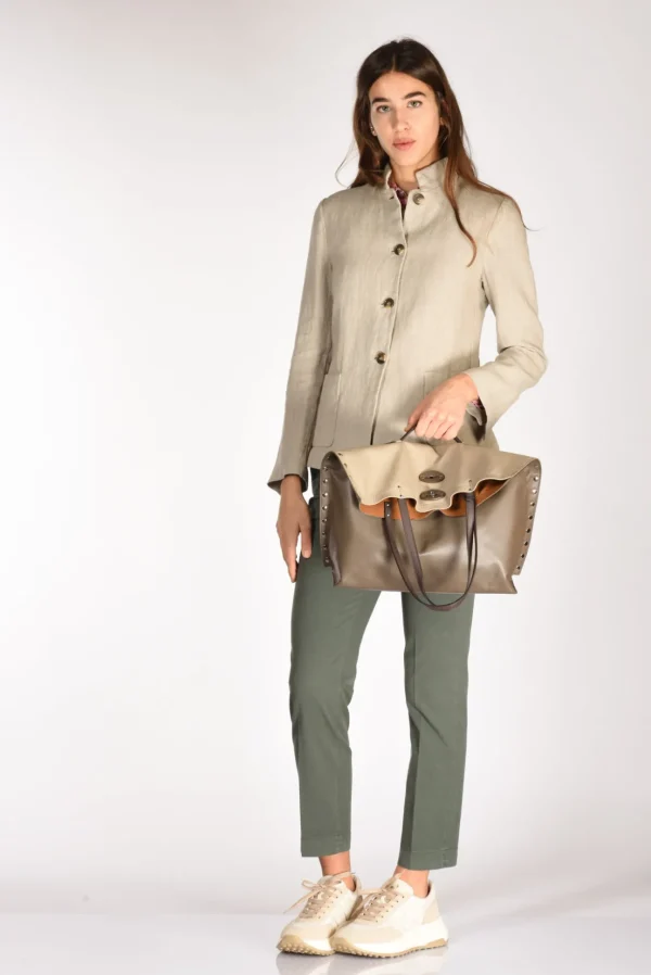 borsa a spasso grigio chiaro/grigio scuro