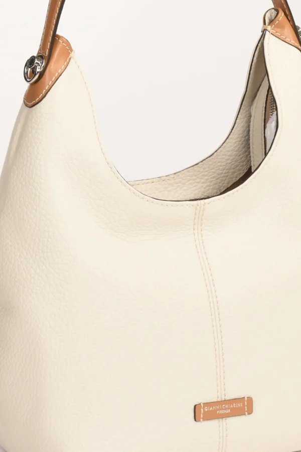 borsa alessandra bianco naturale