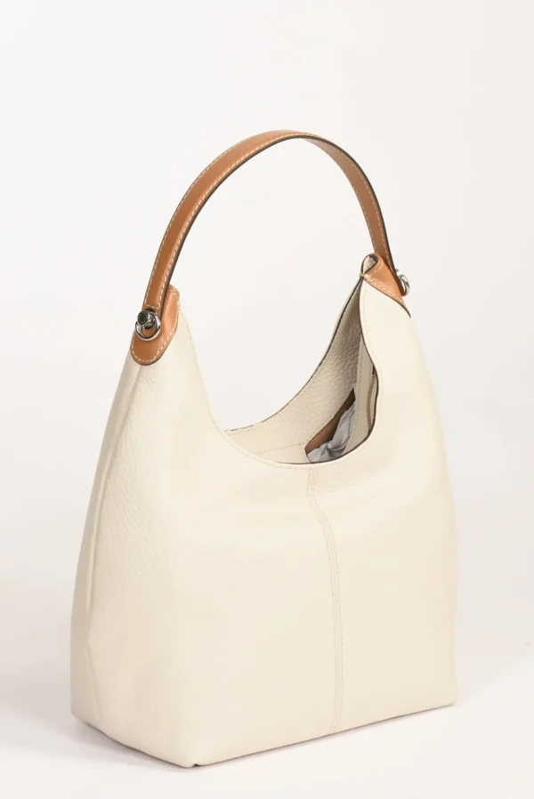 borsa alessandra bianco naturale