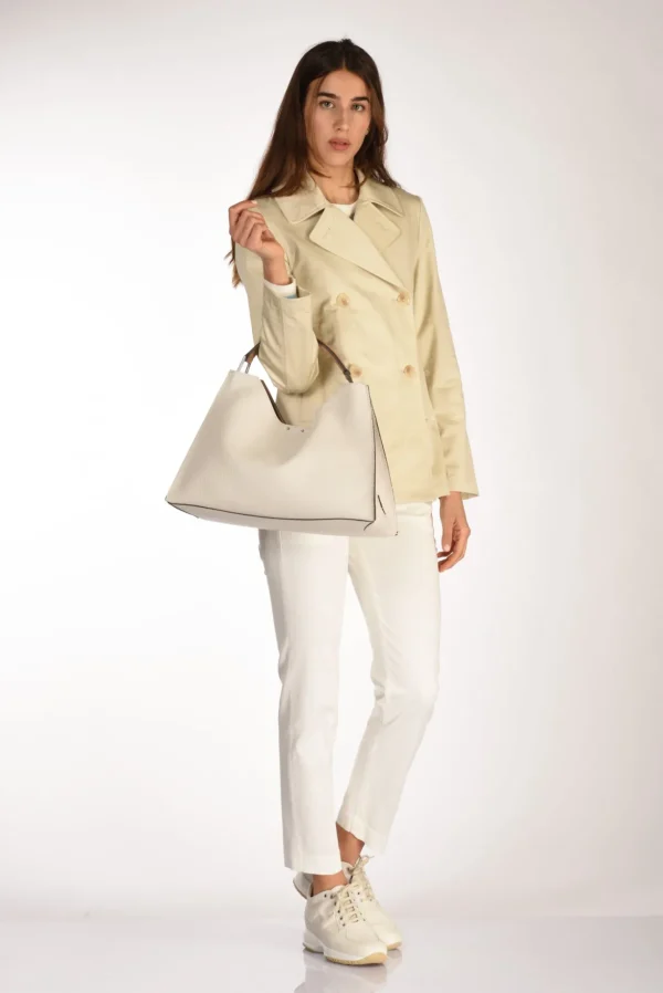 borsa aurora bianco naturale