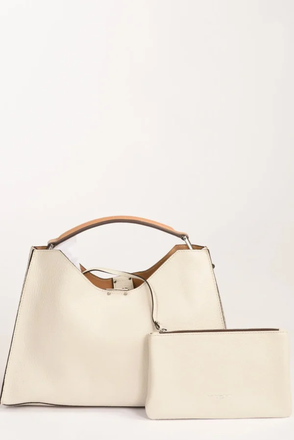 borsa aurora bianco naturale