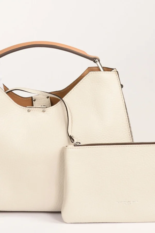 borsa aurora bianco naturale