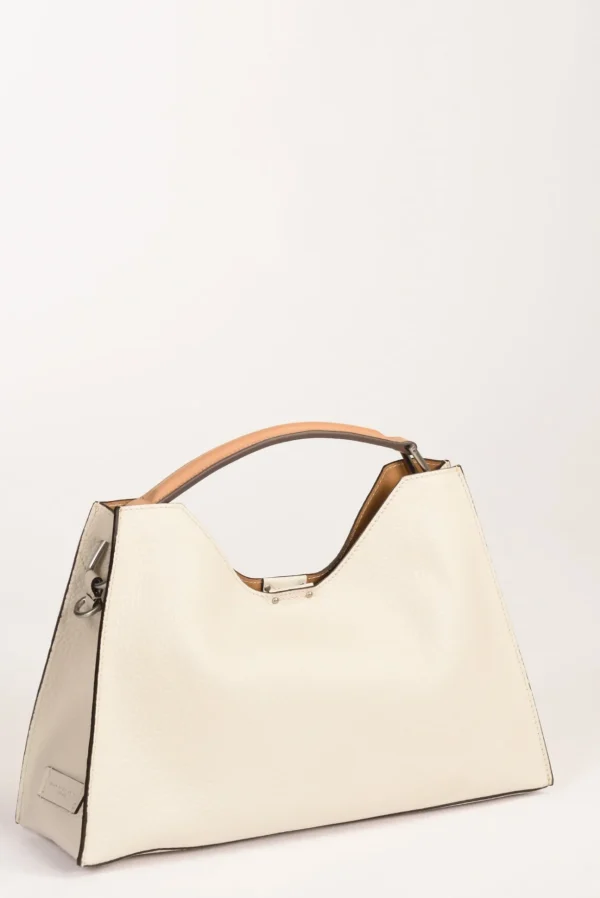 borsa aurora bianco naturale
