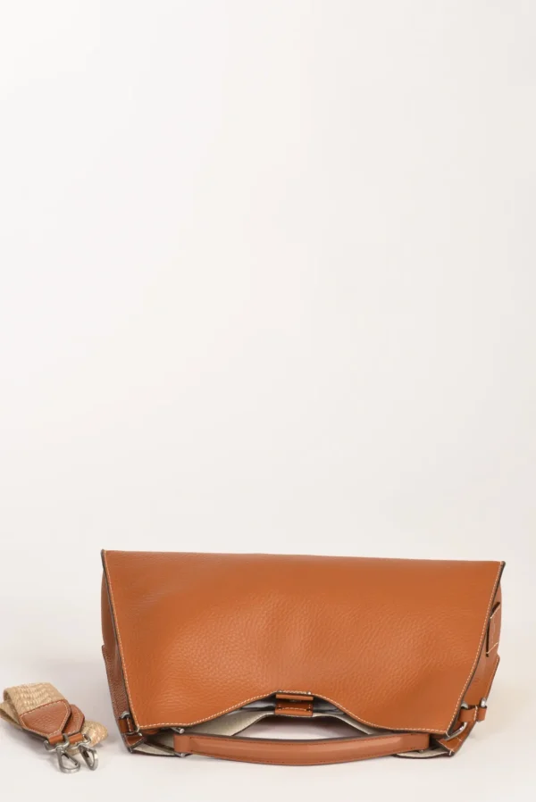 borsa aurora marrone chiaro