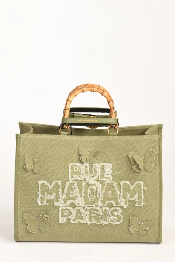 borsa butterfly verde