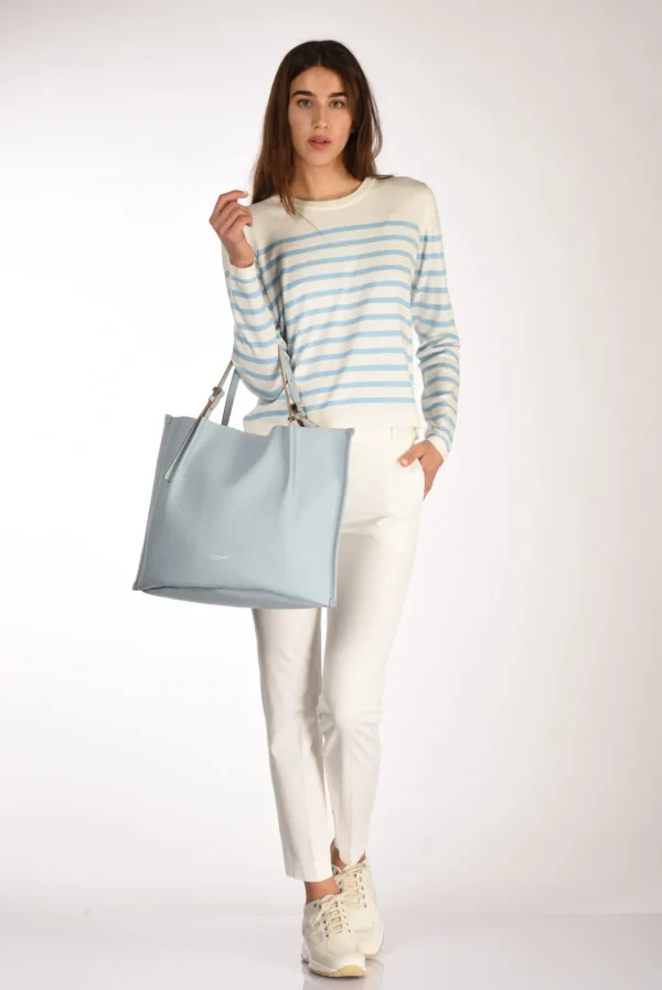borsa dory azzurro