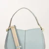 borsa helena round azzurro
