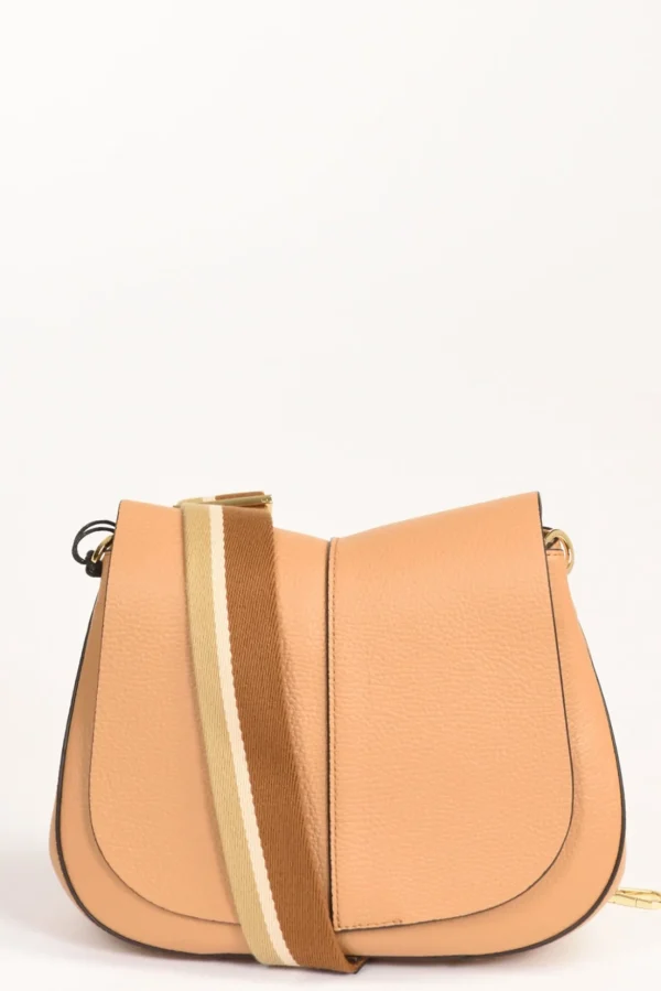 borsa helena round beige scuro