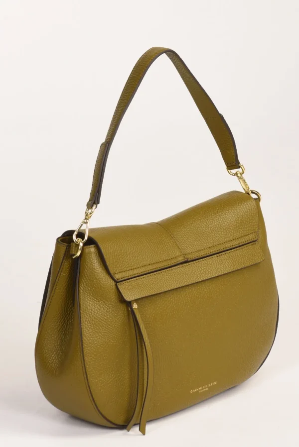 borsa helena round verde olivo