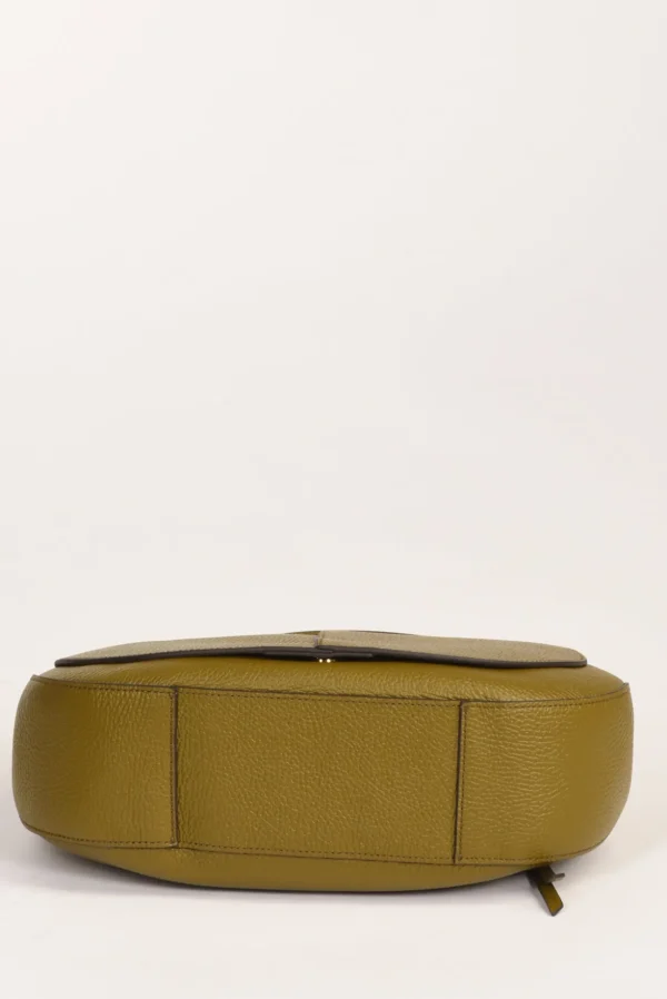 borsa helena round verde olivo