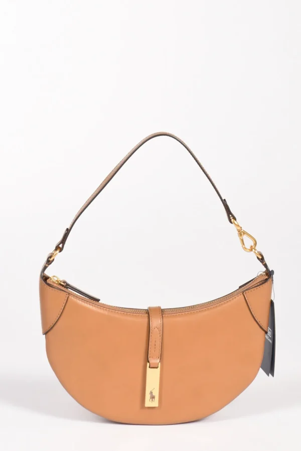 borsa mn shdr bag beige cuoio