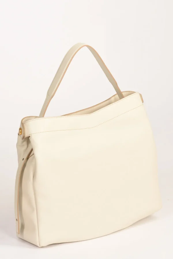 borsa ottavia bianco naturale