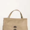 borsa postina m grigio tortora