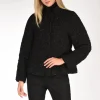 caban lurex nero