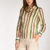 camicia andrea verde/giallo/bianco