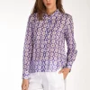 camicia andrea viola/bianco