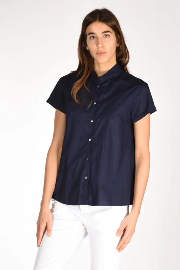 camicia aram blu