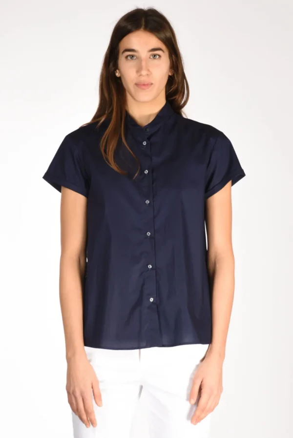 camicia aram blu