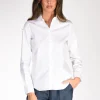 camicia colletto bianco