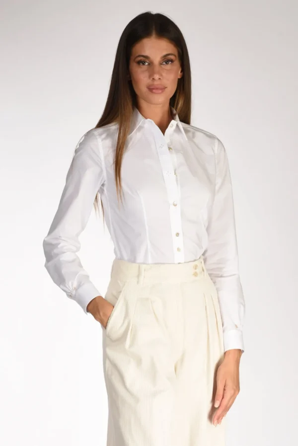 camicia colletto bianco