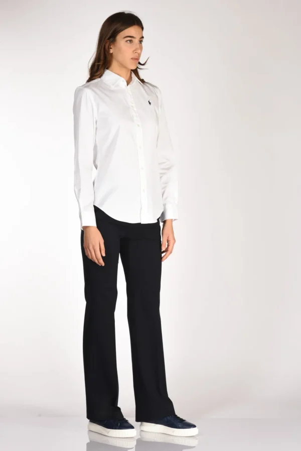camicia colletto bianco