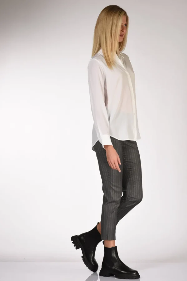 camicia colletto bianco