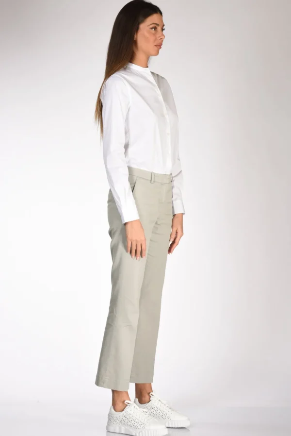 camicia coreana bianco