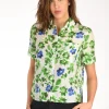 camicia maya verde/bluette