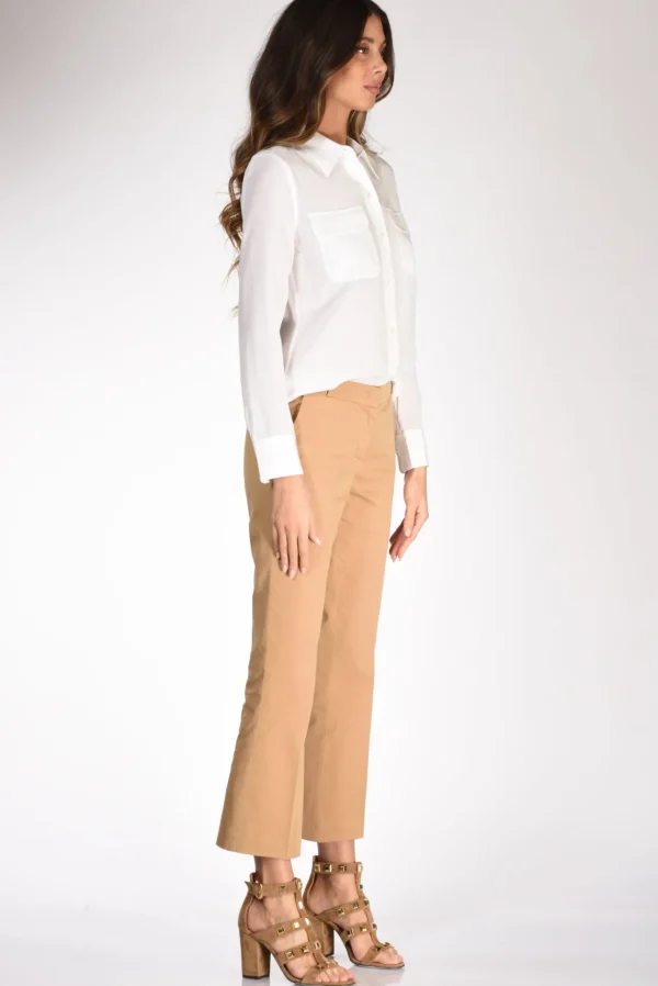 camicia tasche bianco