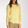 camicia tasche giallo