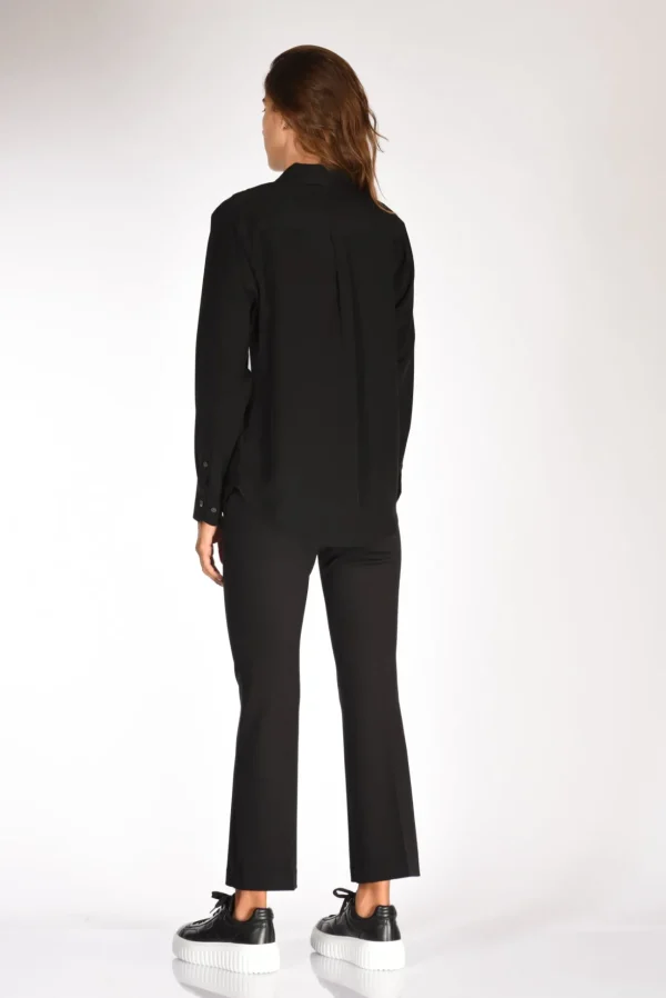 camicia tasche nero