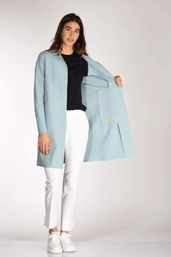 cappotto first act azzurro