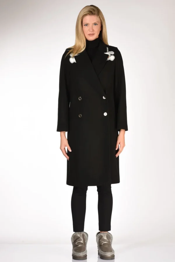 cappotto orsetti nero