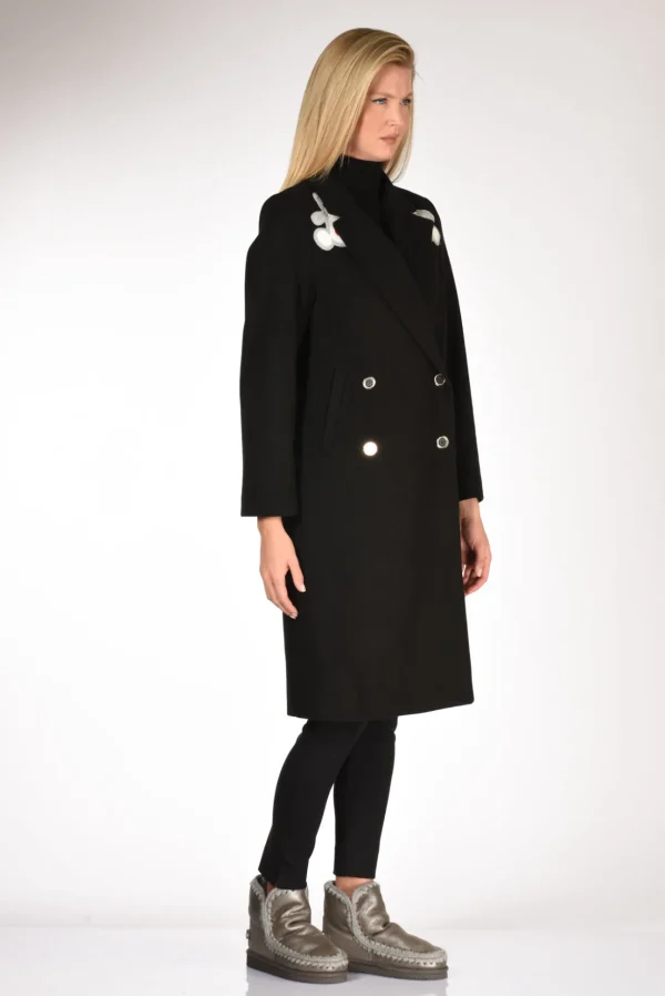 cappotto orsetti nero