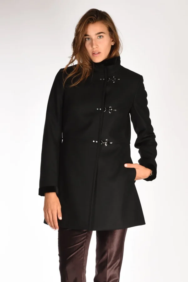 cappotto virginia nero