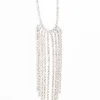 collana con pietre argento