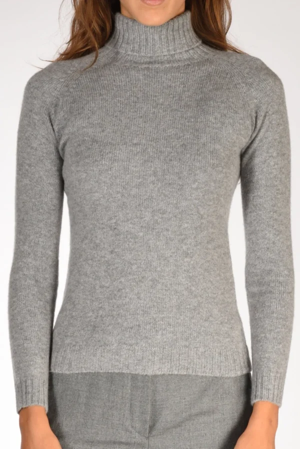 collo alto grigio scuro