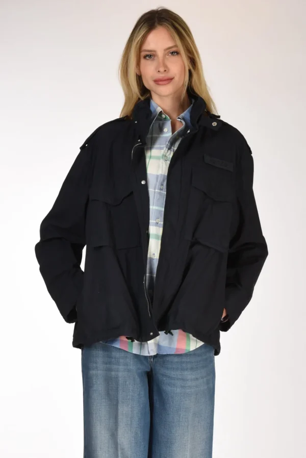field jacket blu