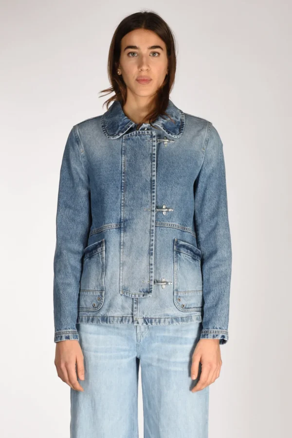 giacca 3 ganci azzurro scuro