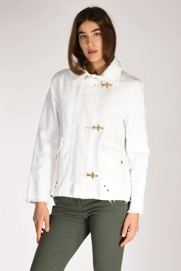 giacca 3 ganci bianco