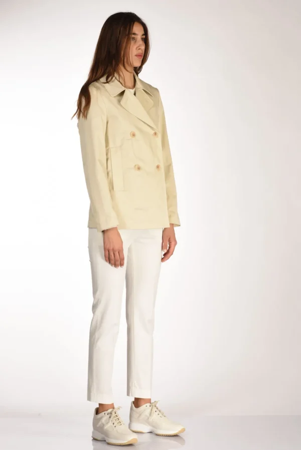 giacca caban beige